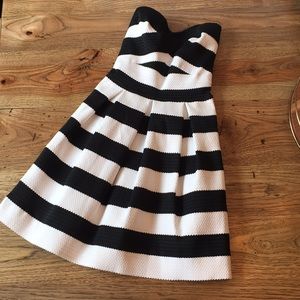 Express Strapless Party Dress
